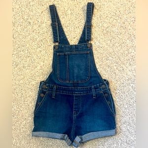 Old Navy Denim Short Overalls Size XS
